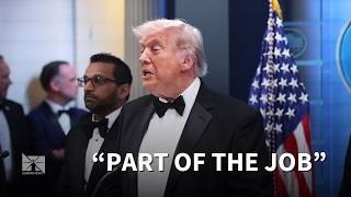 President Trump gives press conference following shooting at White House Correspondents' Dinner