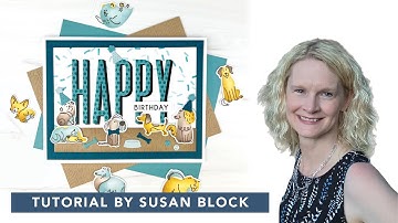 Dog-Gone Cute Birthday Card | Susan Block