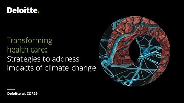 Transforming health care: Strategies to address impacts of climate change