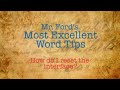 Word 2013 Tutorial Quiz