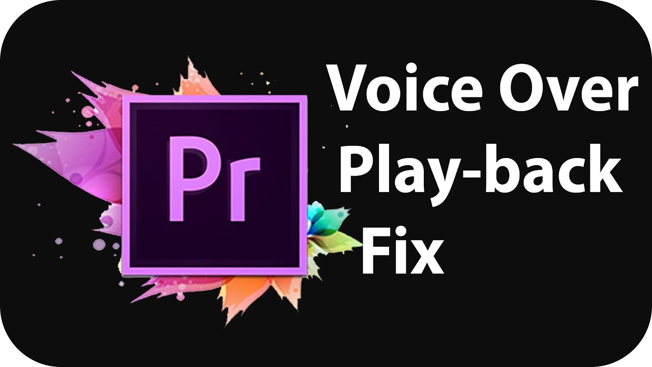 java sdk Adobe Premiere Pro Voice Over Playback Issue Fix