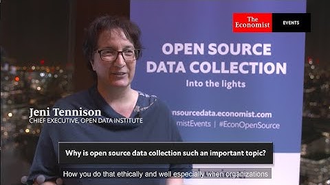 Open Source Data Collection London Event - Jeni Tennison Interview