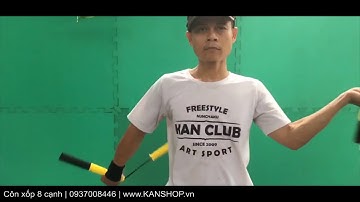 Bán côn nhị khúc, nunchaku, con nhi khuc, tam khúc, côn inox, tonfa, côn đèn, côn gỗ, côn silicon