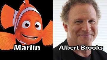 Characters and Voice Actors - Finding Nemo
