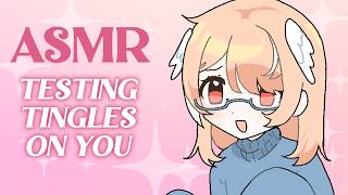 testing my tingles and toys on you ♡ ASMR for sleepy time