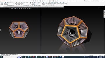 Solidworks Tutorial # 223 How to Model a Pentagon Design in Solidworks by SW Easy Design