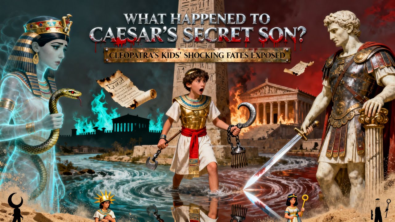 What Happened to Caesar's Secret Son? Shocking End - YouTube