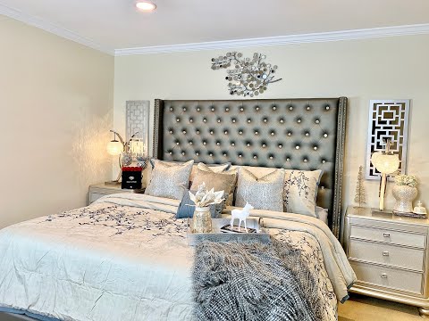 modern,-glamorous,-metallic-bedroom-decor