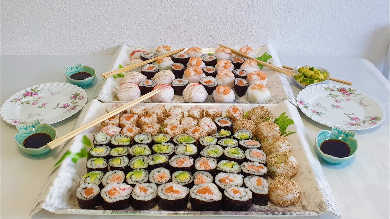 Суши!Делаем сами!Вкусно и Дешево! - YouTube