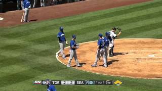 2013/08/07 Blue Jays' five-run second
