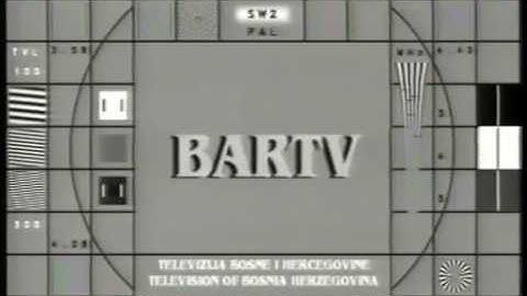 BHT. BIH. Satelitski program. Obavijest, početak emitiranja. 09/04/1999