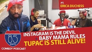 Instagram Is The Devil ft.The Trap Queen Erica Duchess | Tupac Hall of Fame? | Cam Newton