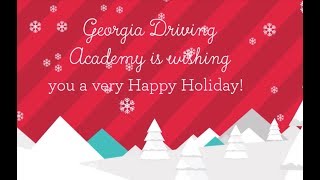 Happy Holidays from Georgia Driving Academy!
