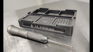 Oral & Maxillofacial Self Drilling Bone Screws |S.K.Surgicals