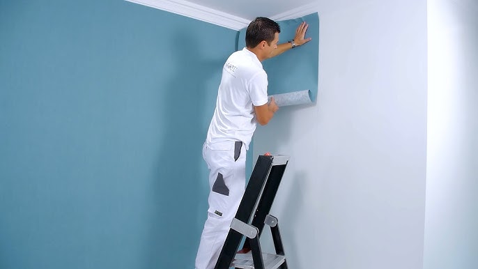 HOW TO COVER STIPPLED WALLPAPER TO INSTALL WALLPAPER? – ALF&mabi
