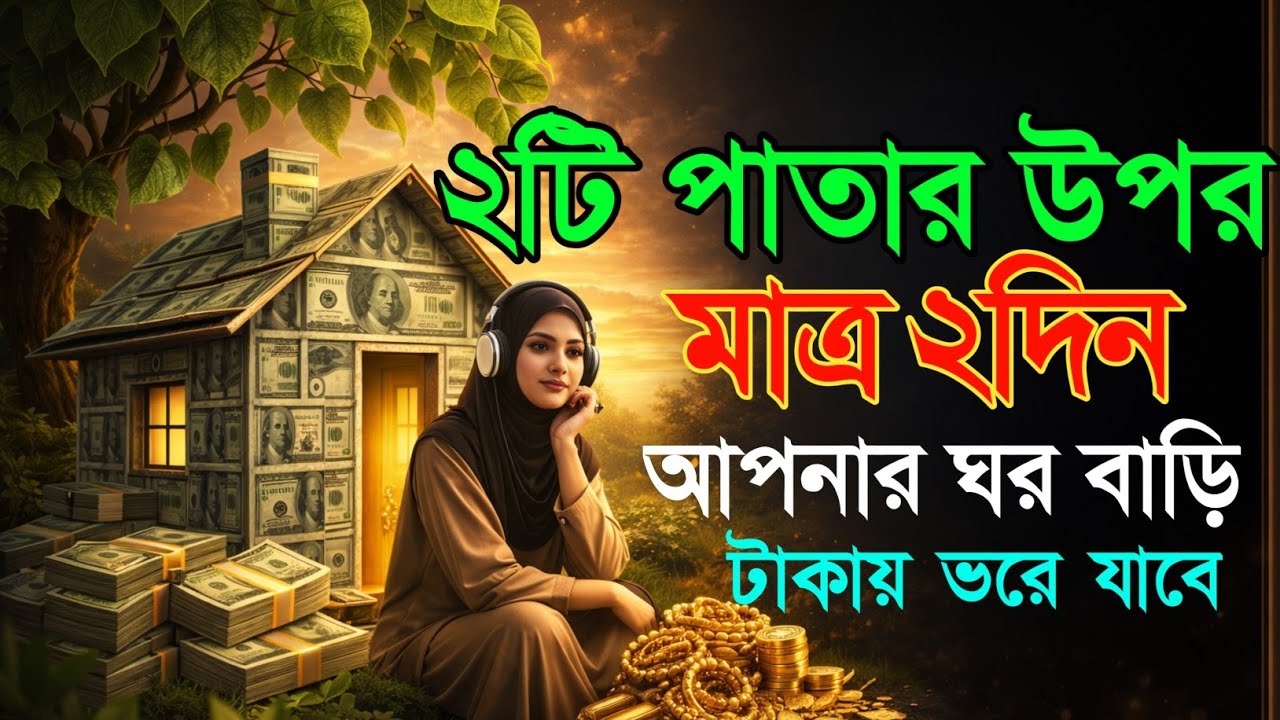 মাত্র ২দিন ২টি বেলপাতায় এই আমল করে ফুঁ দিন│অপ্রত্যাশিতভাবে টাকা আসবে | ঘরে বরকত নেমে আসবেপ