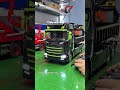 Check out this custom 1/14 scale 6x6 metal hydraulic RC roll-off dump truck 770S!