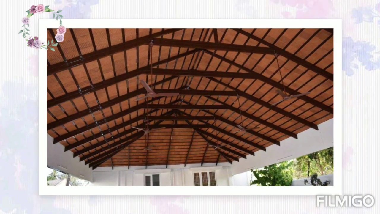 Roofing sheet Kerala model shed work 9600200288 YouTube