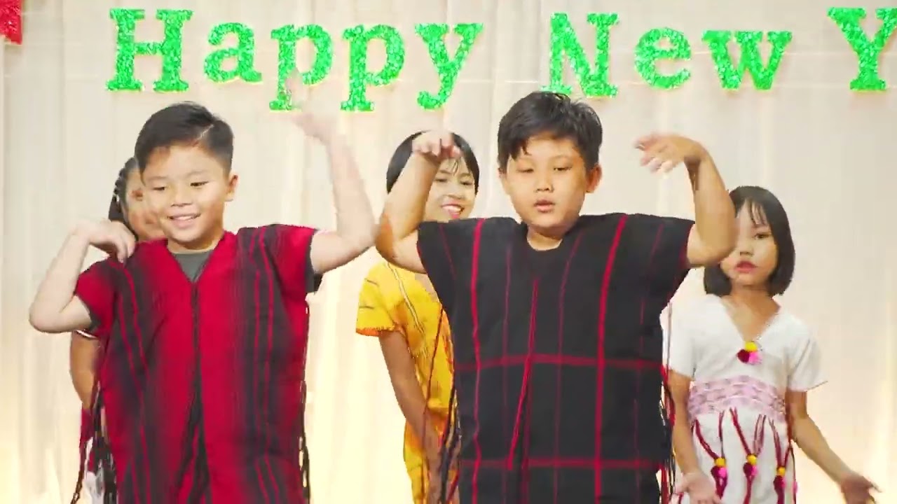 Karen Traditional Dance ~ MGDN Church's Children 