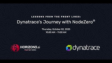 Lessons from the Front Lines: Dynatrace’s Journey with NodeZero®