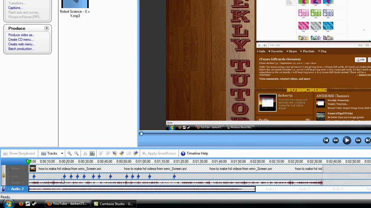 How to Add Background Music to Your Videos in Camtasia YouTube