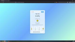 Weather App using JavaScript🌞 screenshot 4