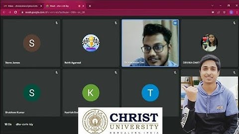 Christ University|| Free Group Mock Interview ||BCA||BBA||MBA||MCA||BA||1-Round||Vaibhaw siddhart