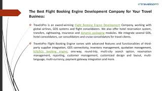 Flight Booking Engine Development | Travelopro