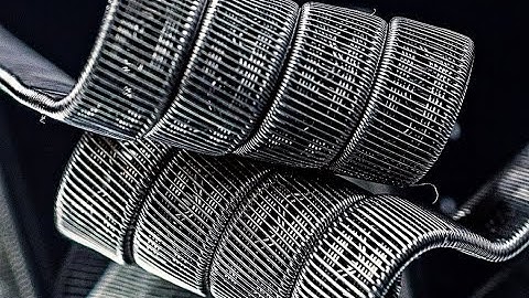 Corrugated Staple Staggered Fused Clapton Coil Build Tutorial - How to Build The Corrugated SSFC