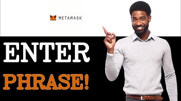 How To Enter Secret Recovery Phrase In Metamask Tutorial (2025)