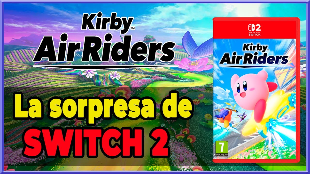 ¡Jugué Kirby Air Riders y NO ESTAMOS LISTOS para tanta intensidad en Switch 2! (Mini Reseña) (Esp)