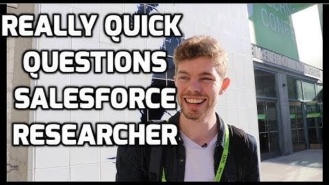 Stephen Merity - Really Quick Questions with a Salesforce Researcher