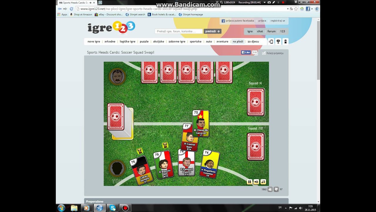 Sports Heads Cards Soccer Squad Swap!EP.1 YouTube