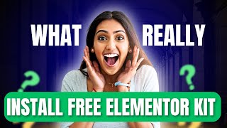 how to import / install elementor envato elements kit in wordpress