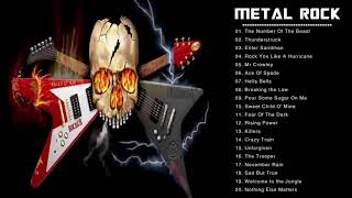 Iron Maiden , Metallica , Helloween , Black Sabbath - Classic Heavy Metal Ballads 80&#39;s 90&#39;s Playlist