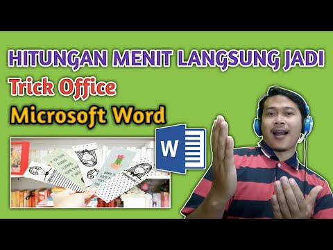 Cara Mudah Membuat Pembatas Buku Dengan Microsoft Office Word | Media Pembelajaran TIK Kelas 5 SD