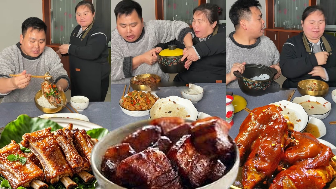 My selfish husband eats everything alone, let's see how I deal with him.