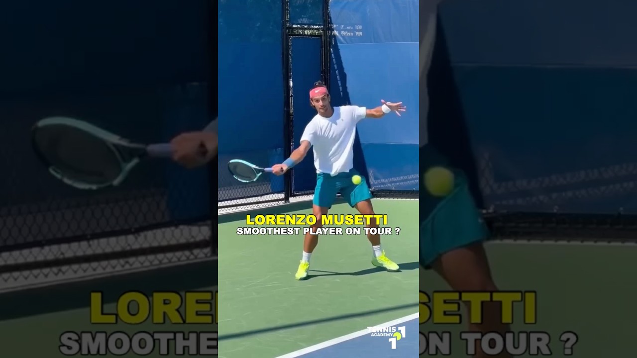 LORENZO MUSETTI THE SMOOTHEST PLAYER ON TOUR? #shorts