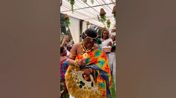 RICH Ghanaian Traditional Wedding is Trending #weddings #traditional #ghana