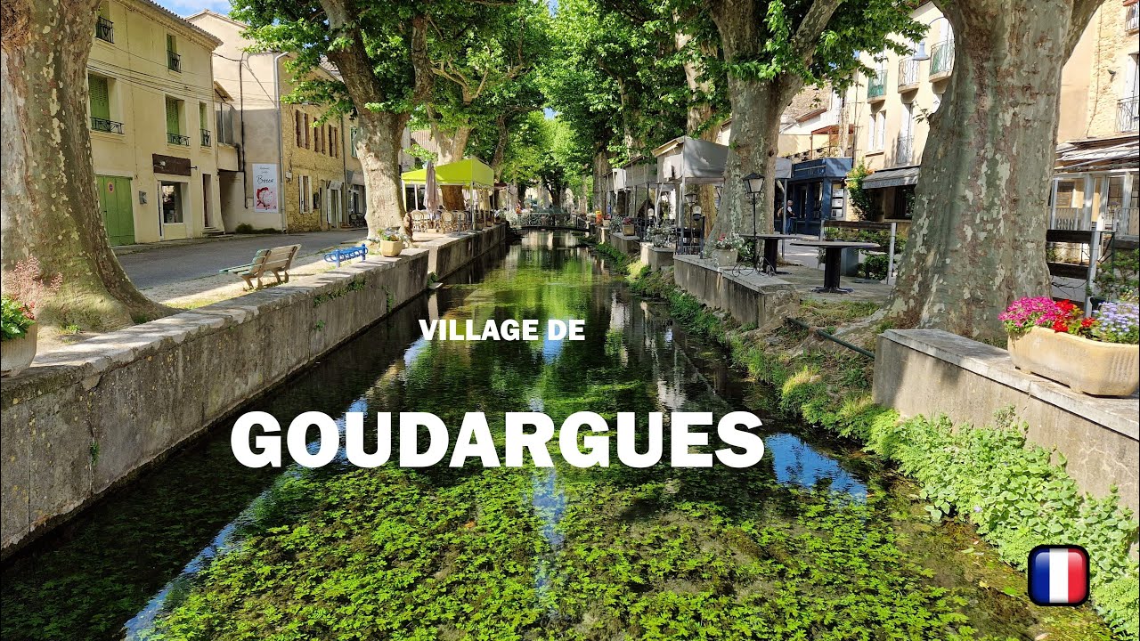 Goudargues France - plus beaux villages de France- la perle d’eau et de lumière