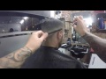 KAMISORI Black Diamond hair shears demo by Platform artist Tom Baxter