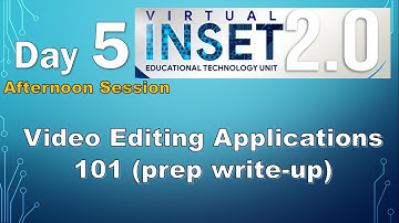 VINSET 2.0 DAY 5 ANSWER KEY || Video Editing Applications 101 (prep write-up)