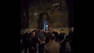 Christos Anesti By Greeks At Sioni Zion Cathedral Of The Dormition Of Tbilisi, Georgia