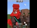 Villager Vs piston ?#shorts#minecraft#memes