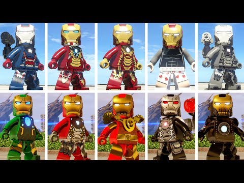 รีวิว Iron man ทุกตัวในเกม Lego Marvel Super Heroes ทั้ง 2 ภาค