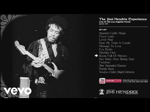 Jimi Hendrix - Room Wedding Cakell Of Mirrors (LA FWedding servicesm 1970)