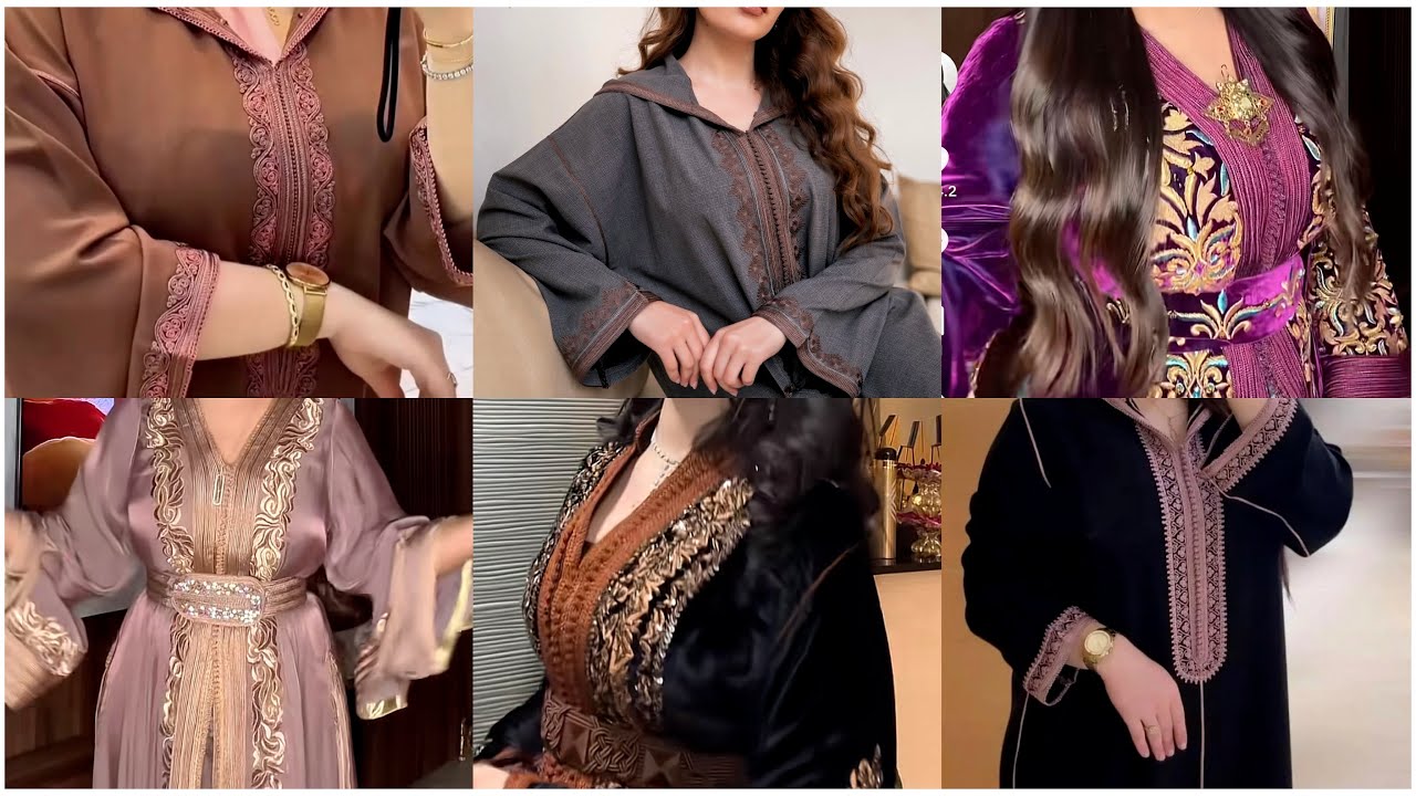 جديد خياطة جلابة و الراندة المغربية 2026🔥اخر صيحات الالوان الدراجة لسنة2026🔥💥 2026