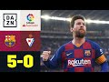 Messi forza 4: Barcellona - Eibar 5-0 | LaLiga | DAZN Highlights