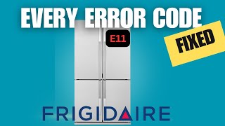 ALL Frigidaire Error Codes FIXED!