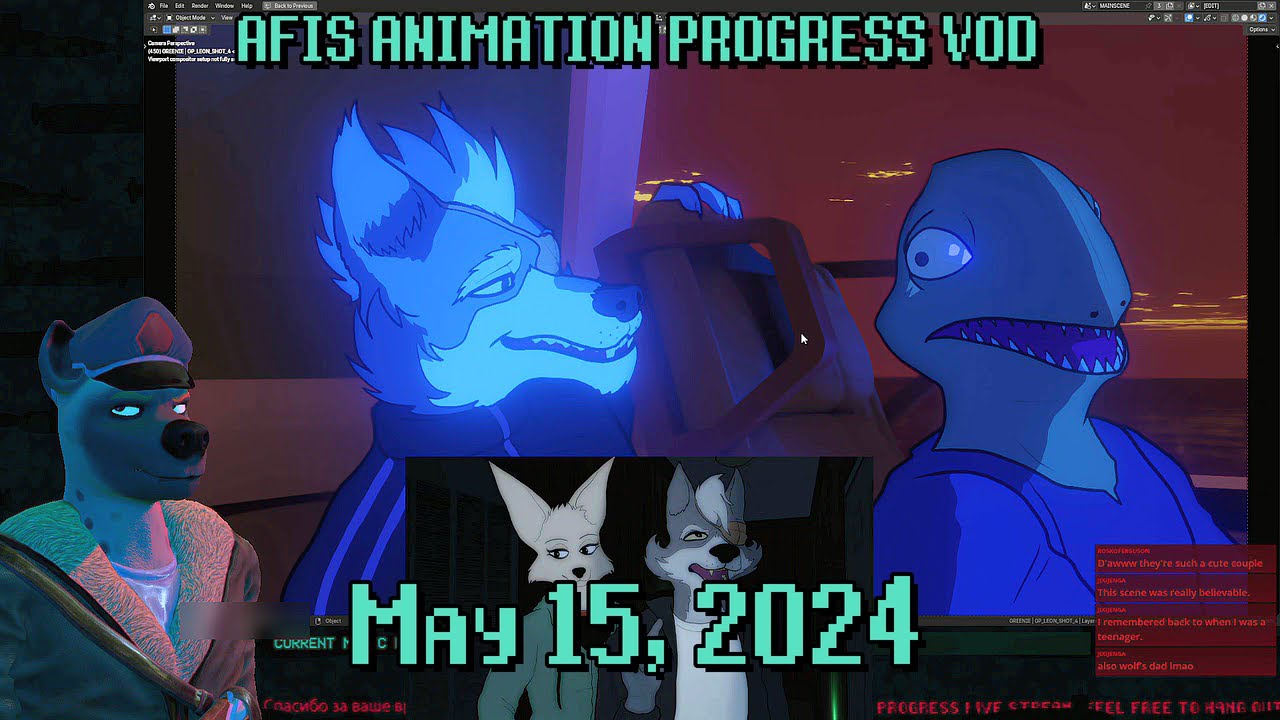 [2024-05-15] AFIS Animation Progress Stream VOD - YouTube